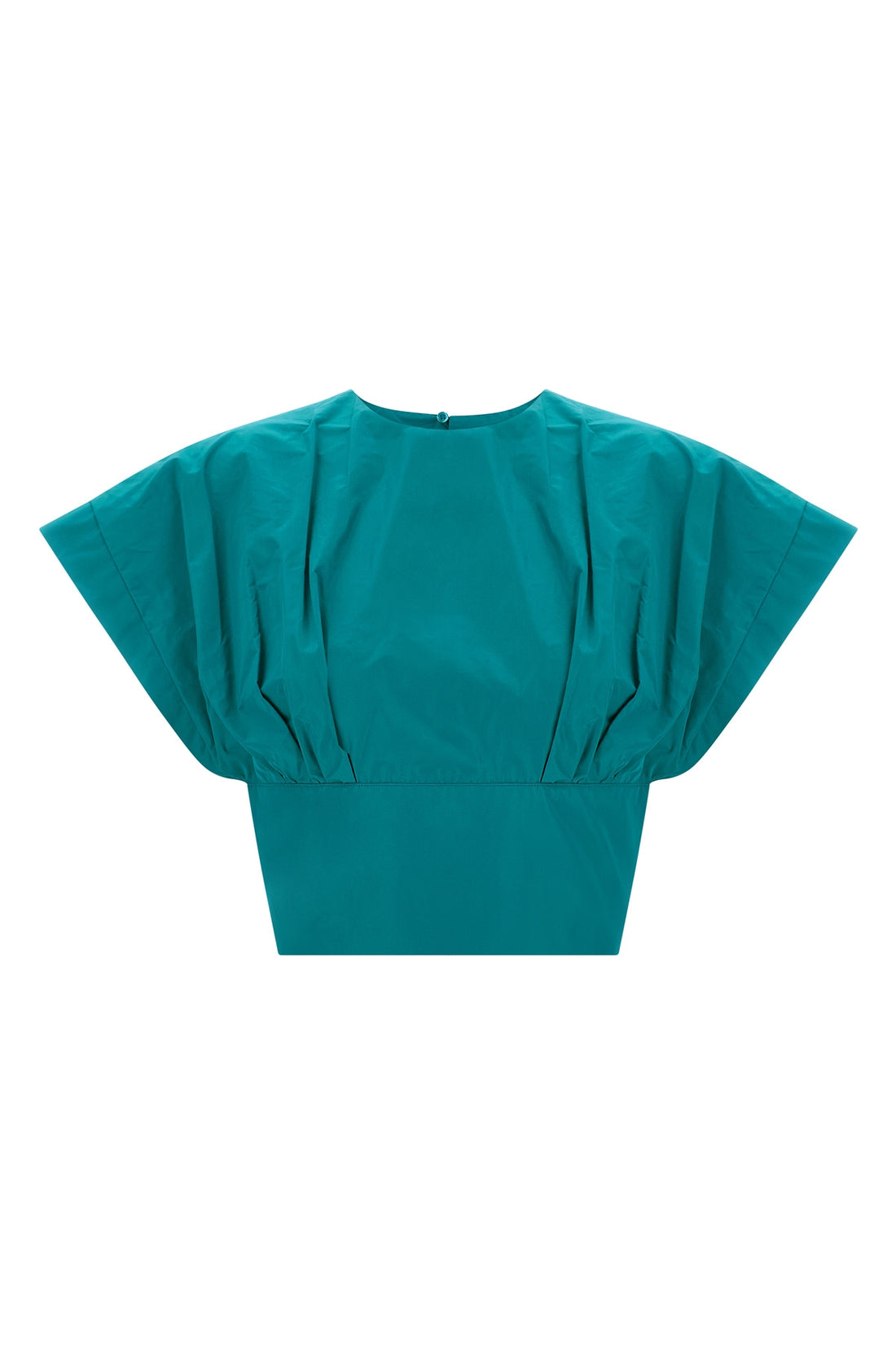 PINKO 40 asparago taffeta top