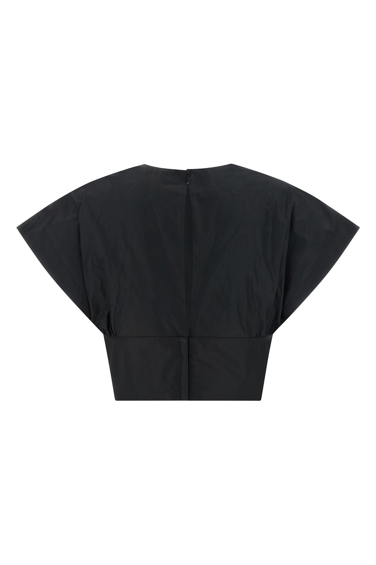 asparago taffeta top