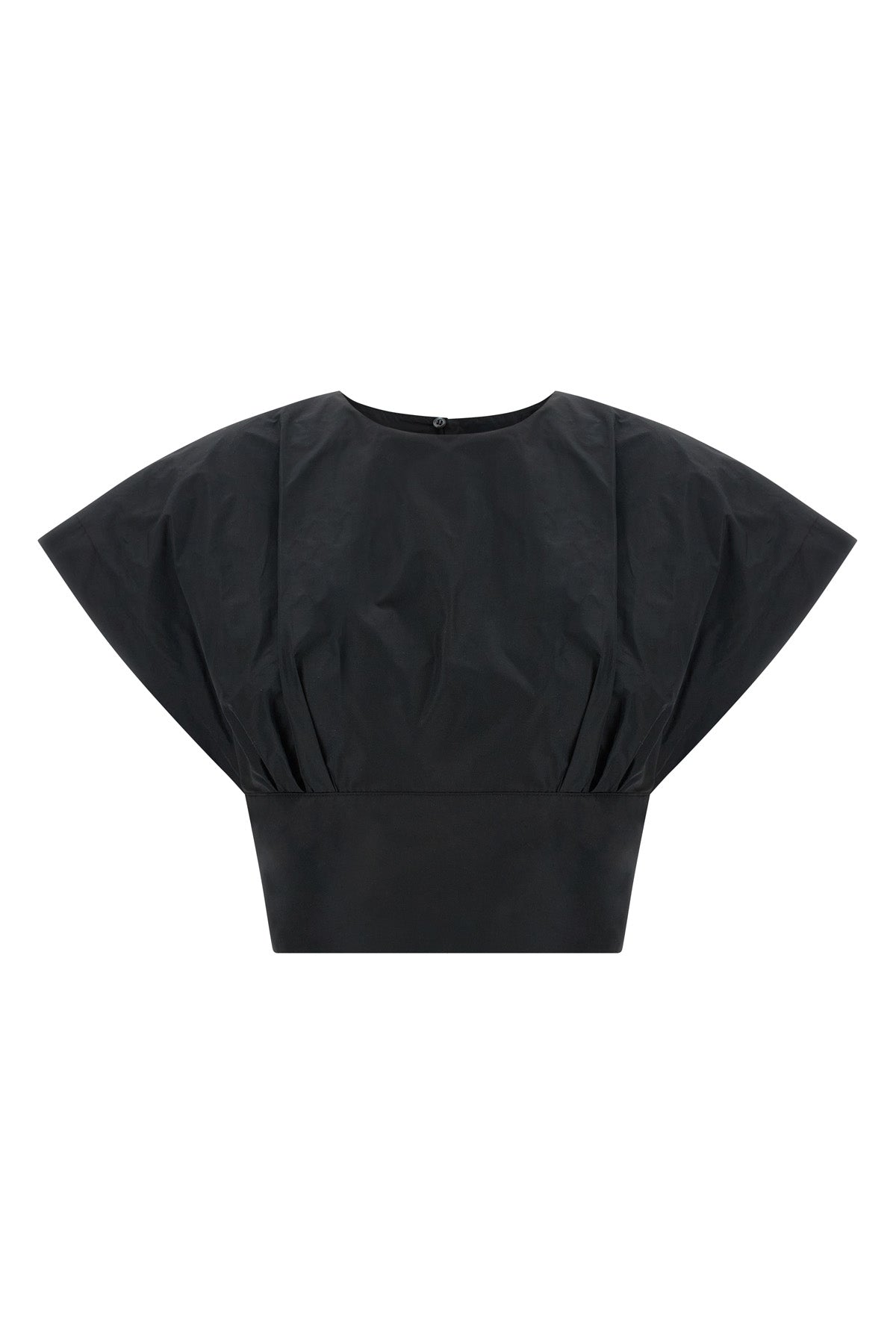 asparago taffeta top