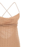long farro georgette dress
