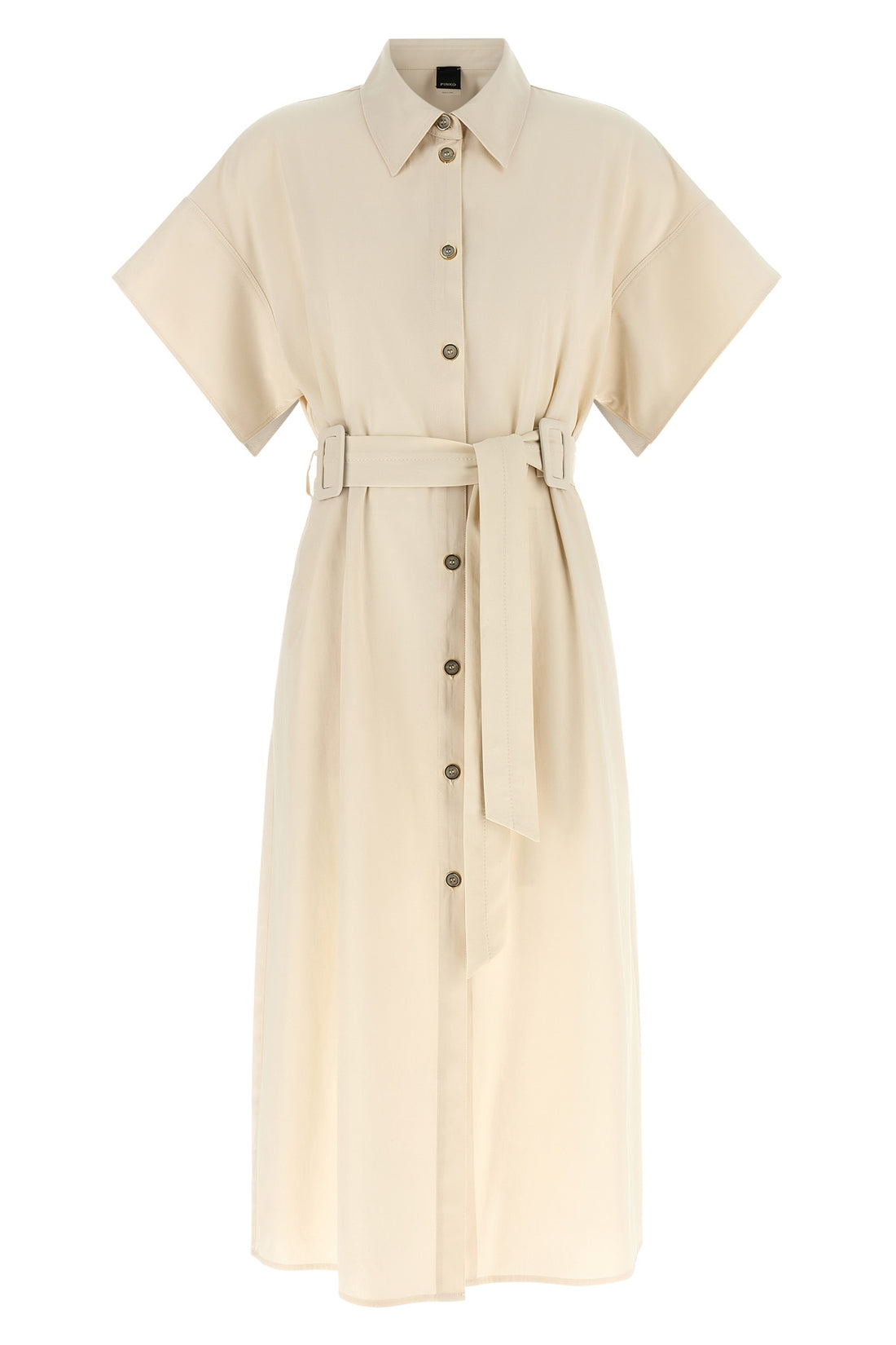PINKO 42 alesha cotton midi dress