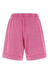 idillio bermuda shorts in gauze cotton