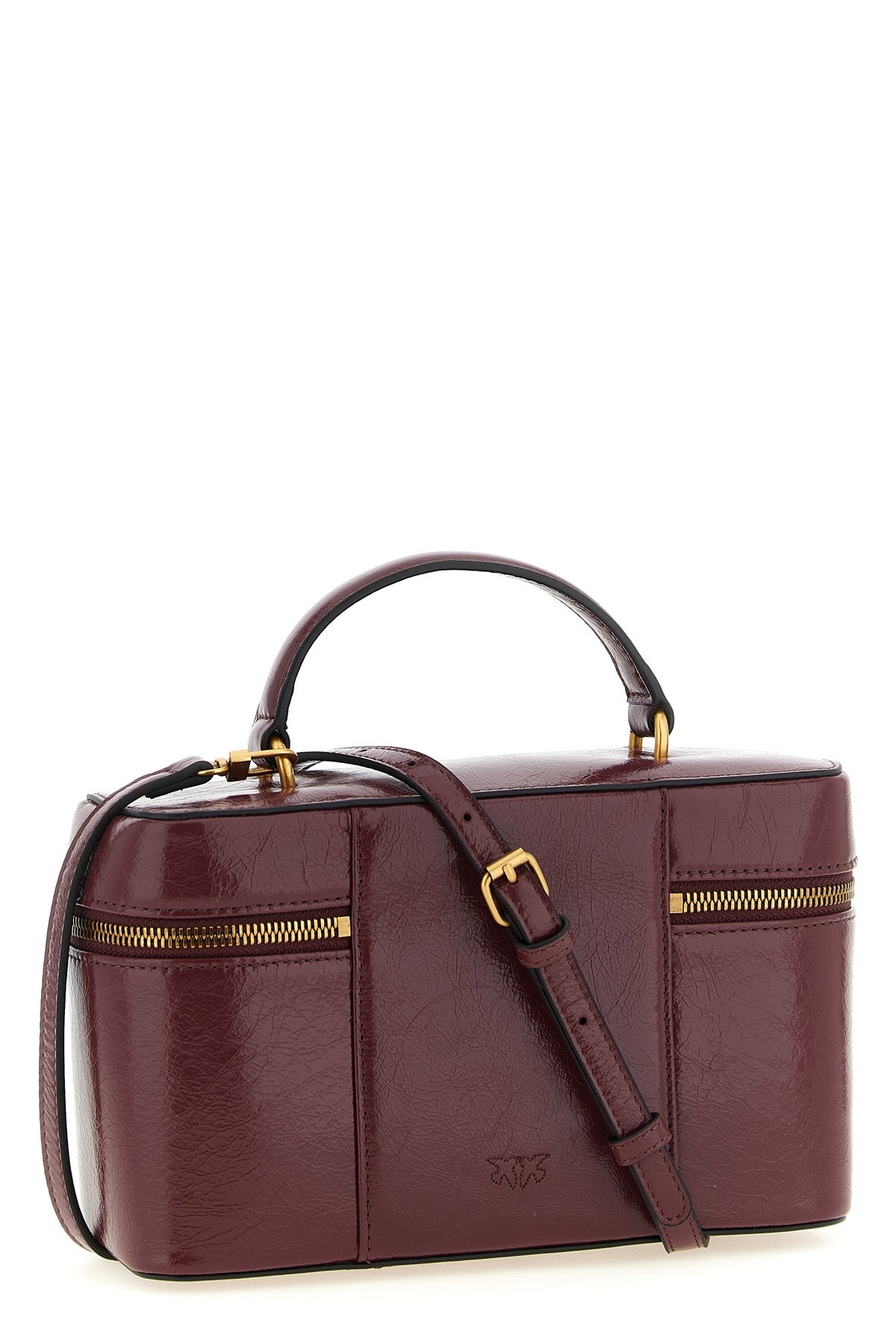 the handbag pinko defines a new geometry of everyday elegance through a structur