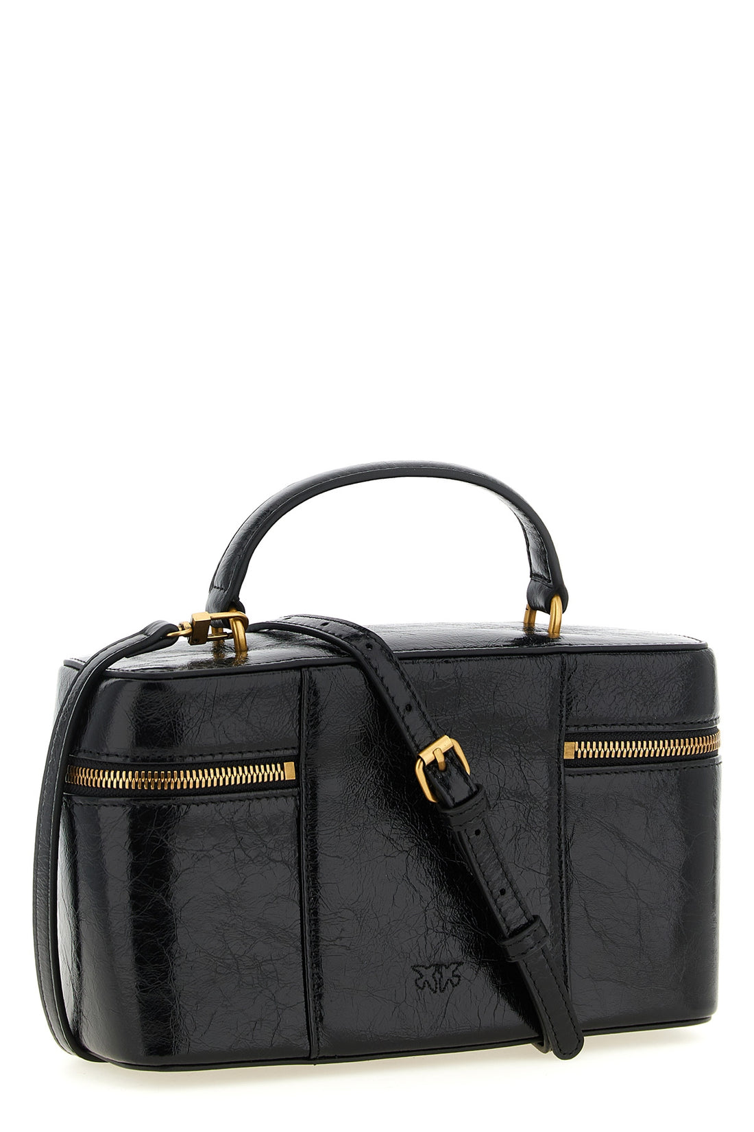 PINKO OS the pinko handbag stands out for a structured vanity case silhouette
