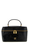 the pinko handbag stands out for a structured vanity case silhouette