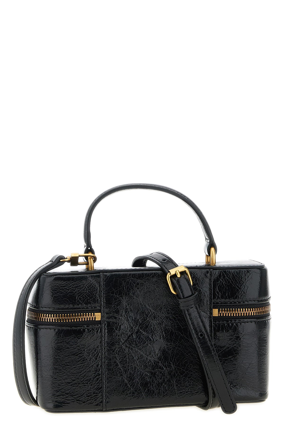 the pinko vanity soft mini crossbody bag redefines classic proportions through