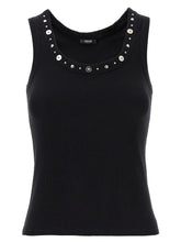 VERSACE 40 tank top emboidery studs