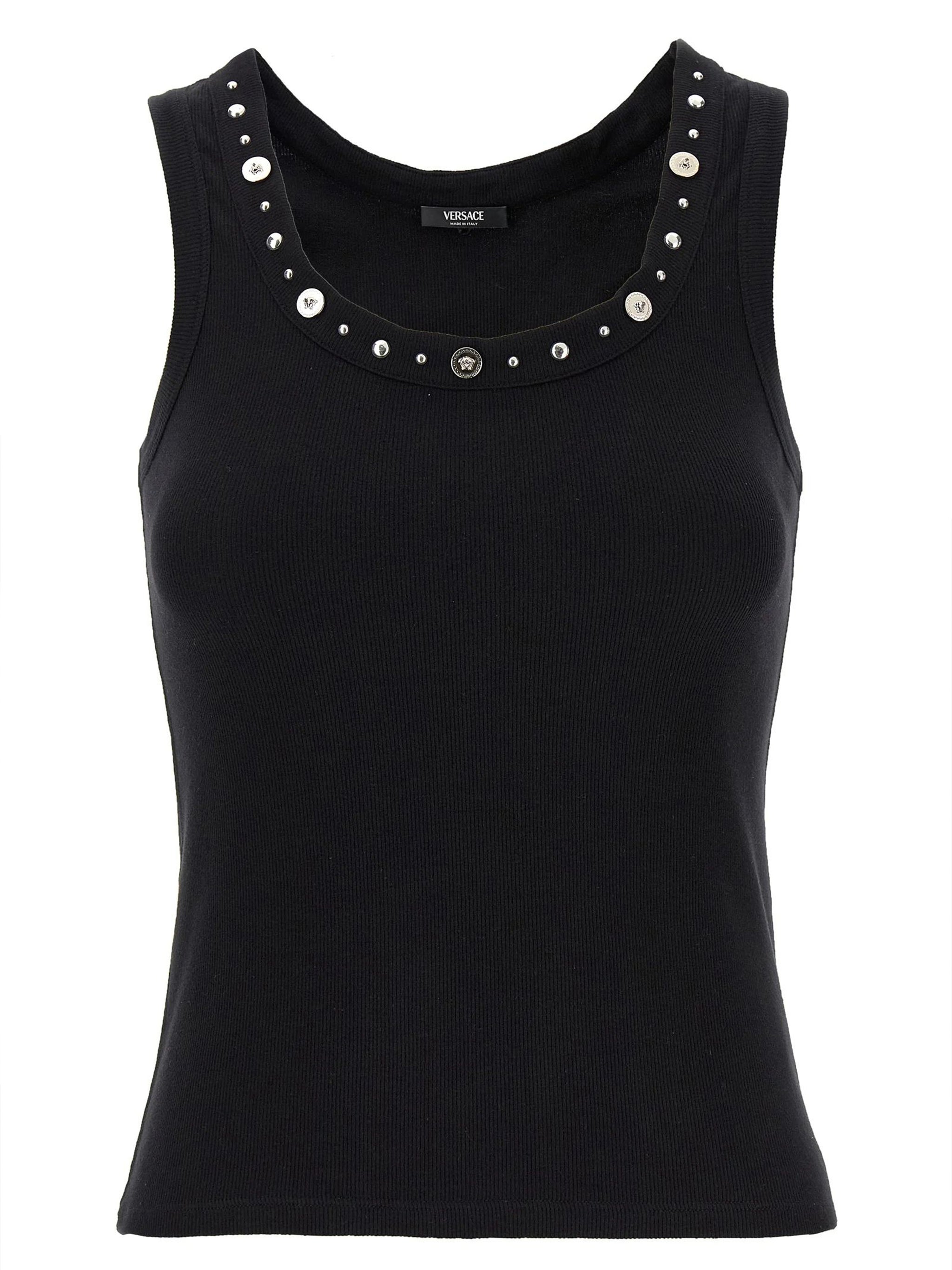 tank top emboidery studs
