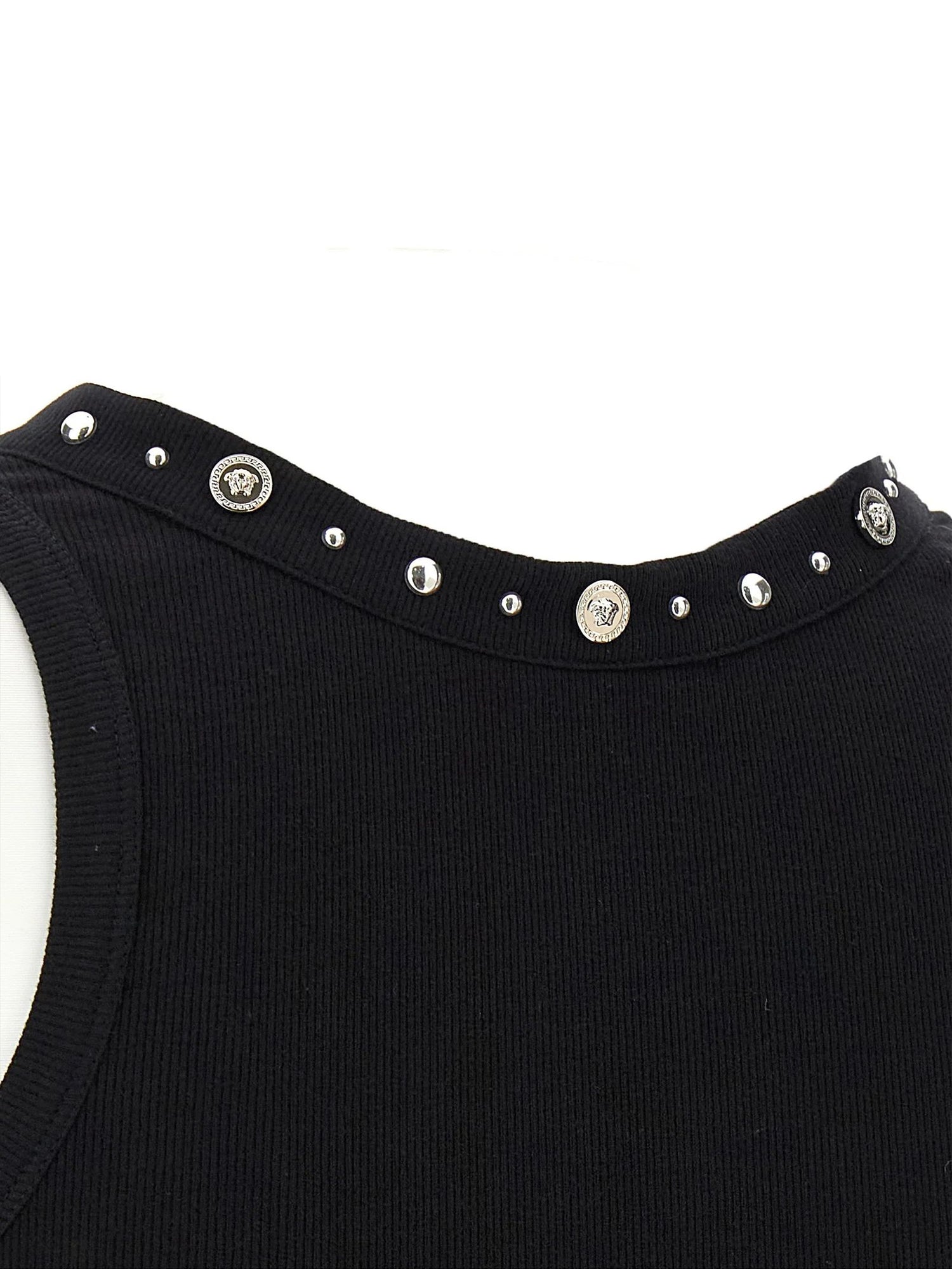 VERSACE 40 tank top emboidery studs