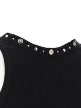 VERSACE 40 tank top emboidery studs