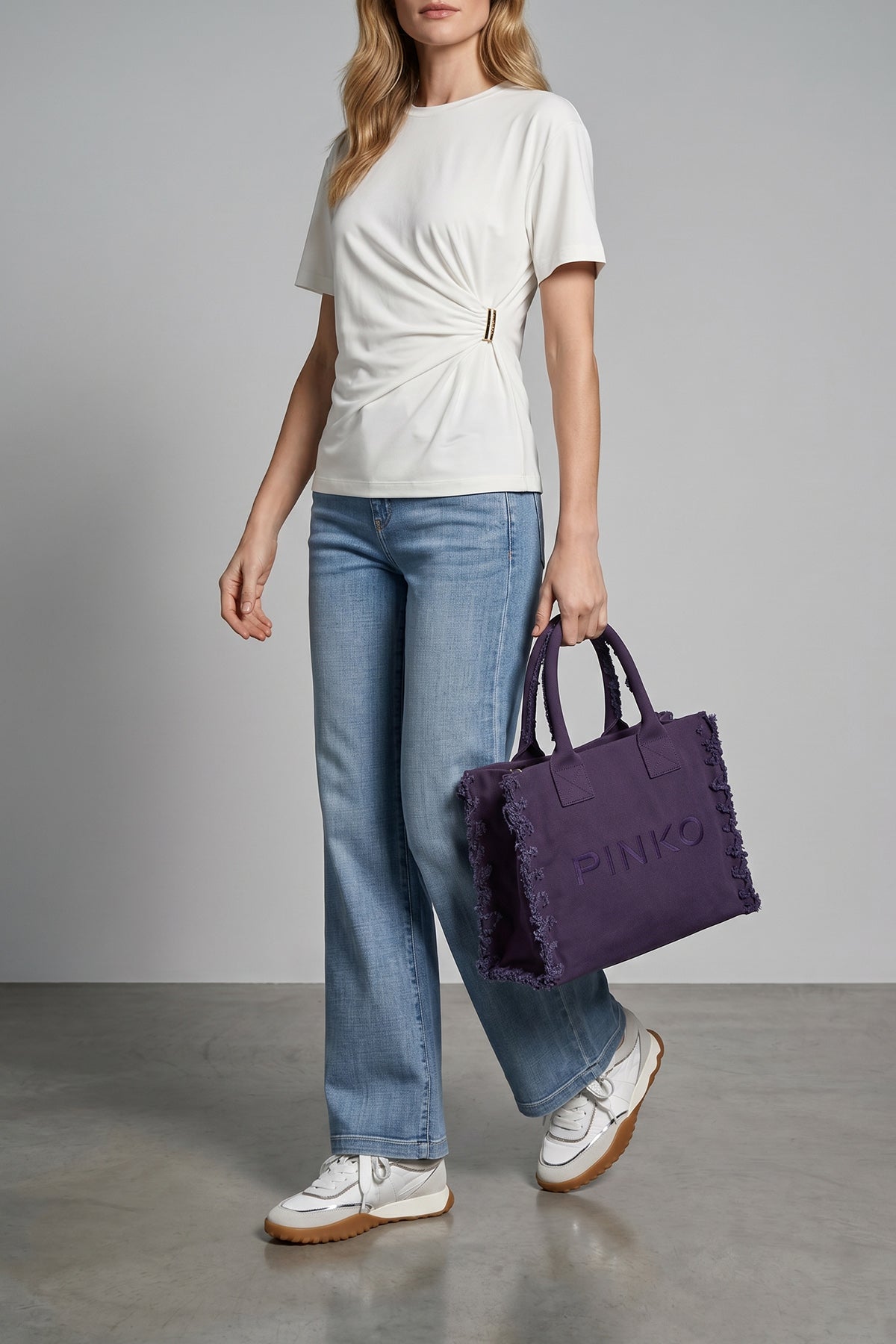 mary t-shirt in stretch interlock of supima cotton