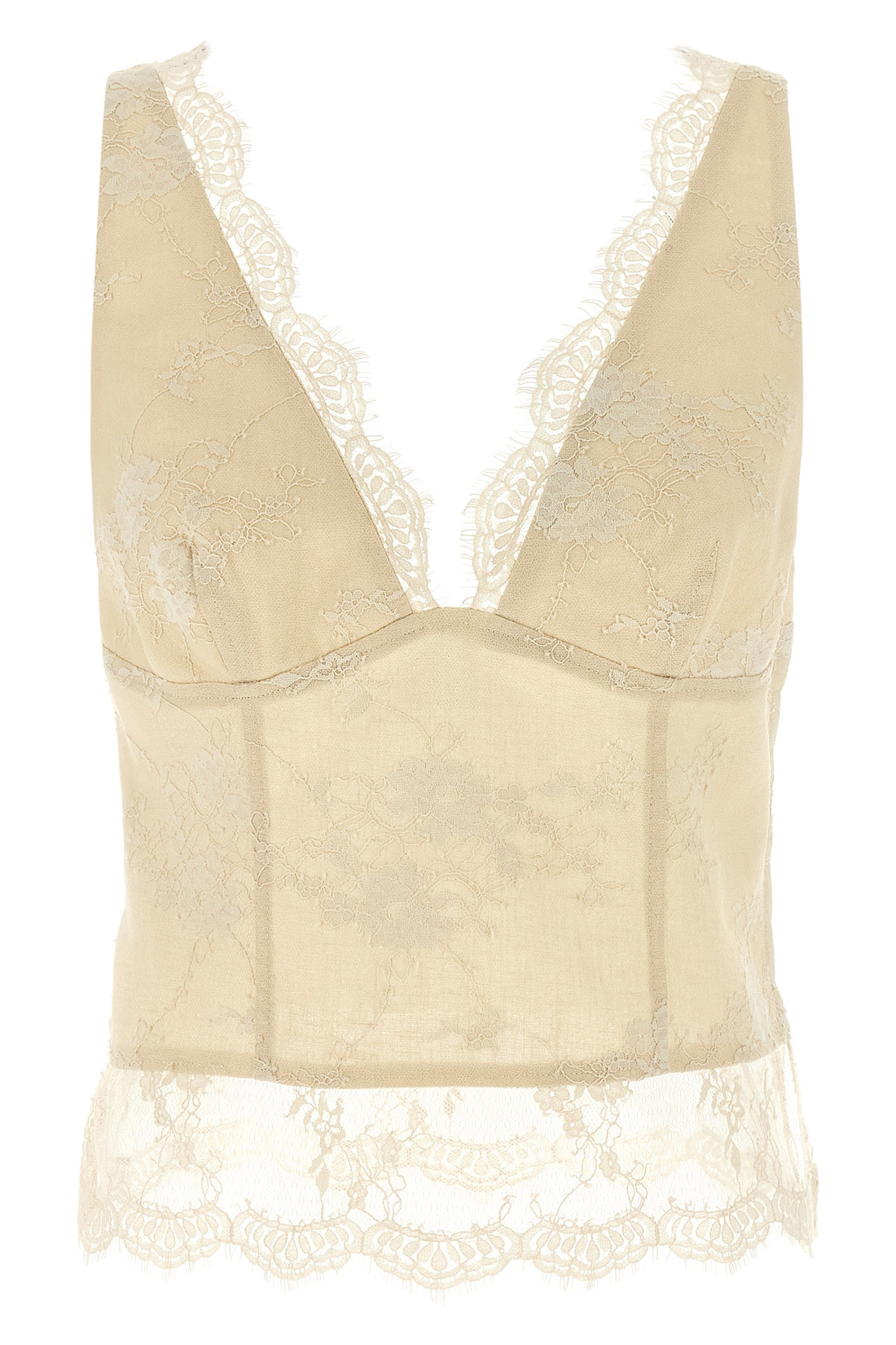 PINKO 38 janessa crop top in linen coupled