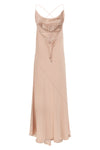 farro long satin dress