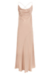 farro long satin dress