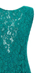 drupa lace midi dress doubled