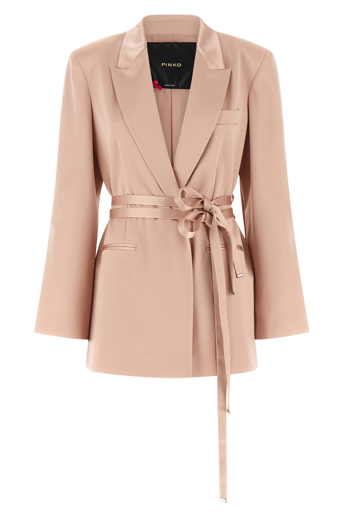 rapa satin blazer