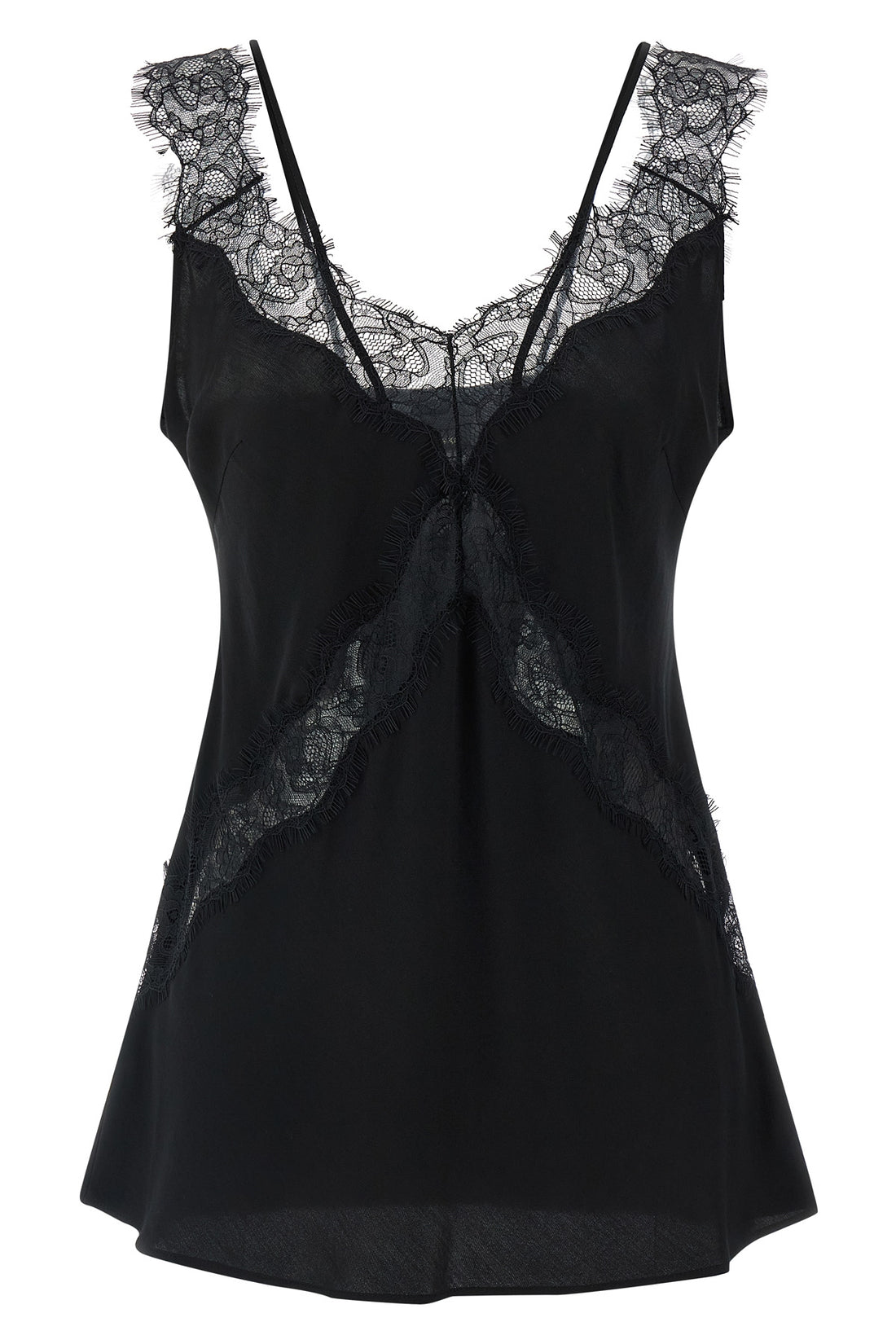 PINKO 40 lydia viscose twill top