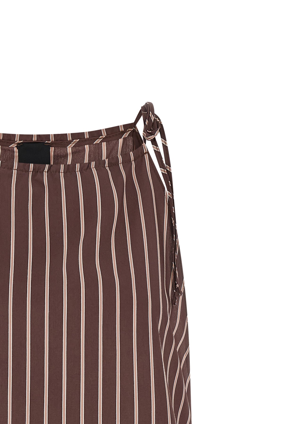 jennifer yarn-dyed striped viscose top