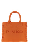 medium beach shopping bag in cotton canvas