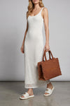 medium beach shopping bag in cotton canvas
