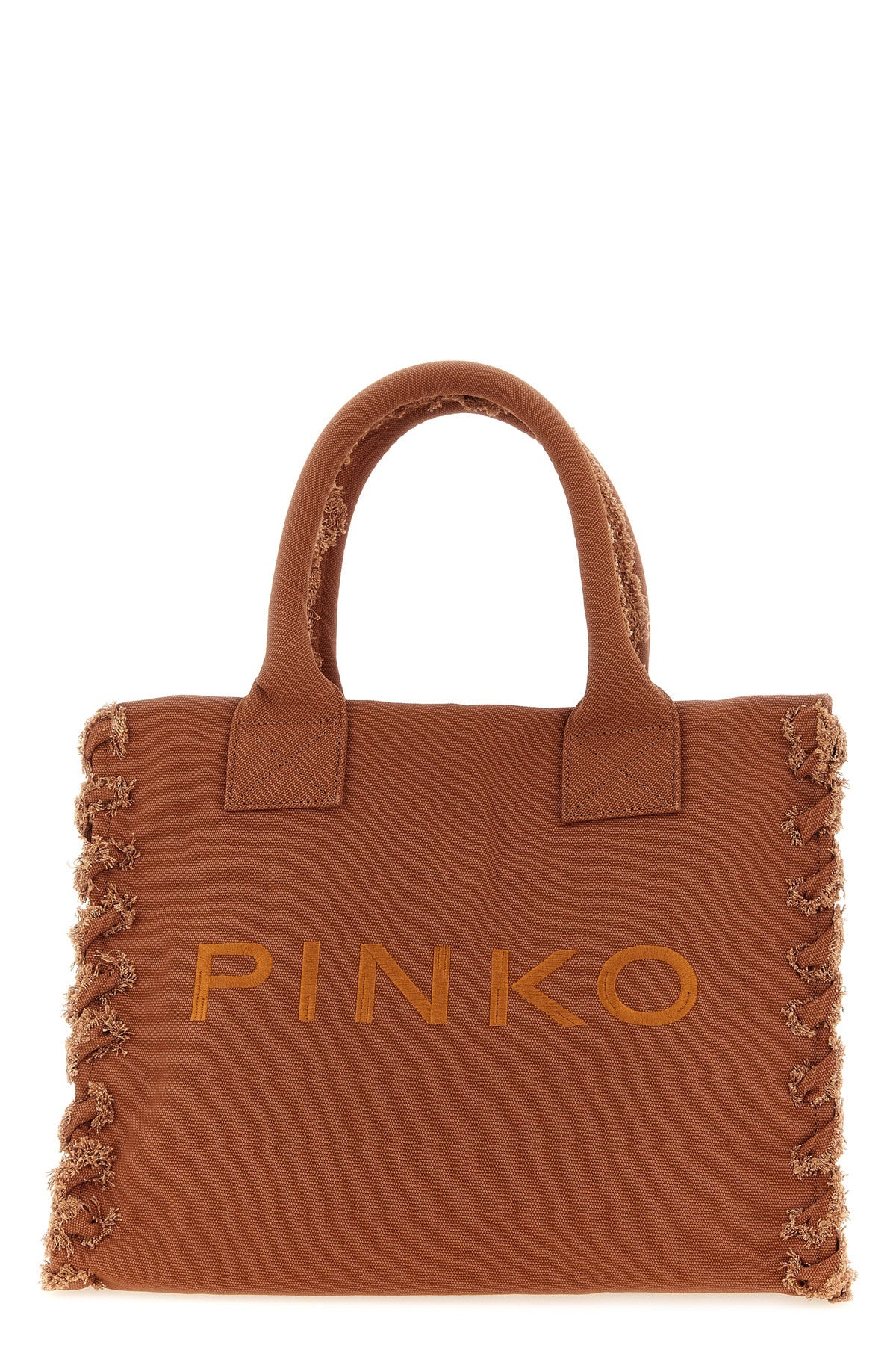 medium beach shopping bag in cotton canvas