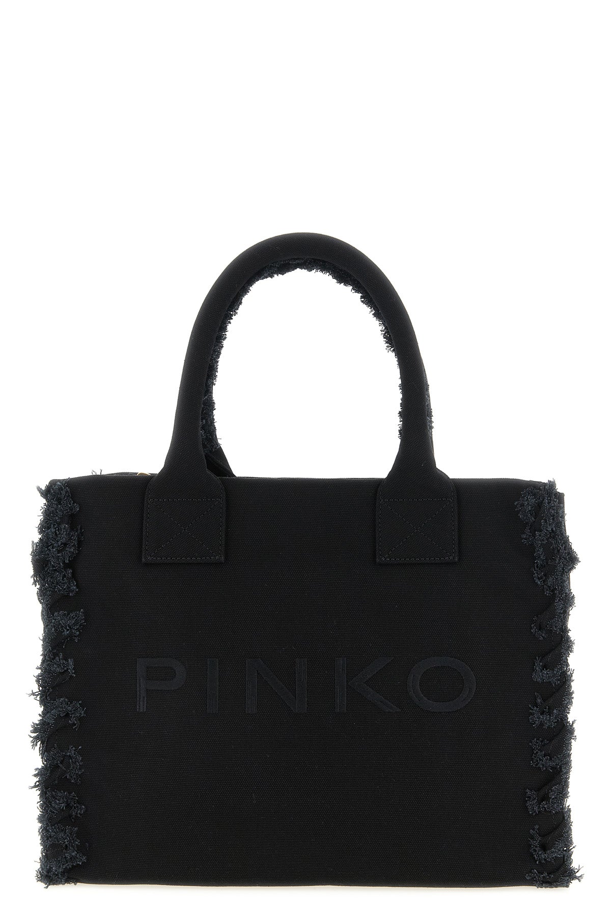 medium beach shopping bag in cotton canvas