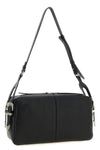 keeper shoulder bag in new biker leather