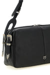 keeper shoulder bag in new biker leather