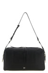 keeper large shoulder bag in new biker leather