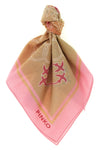 valzer scarf in cotton canvas
