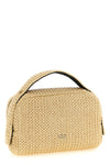 small beauty in woven raffia effect fabric
