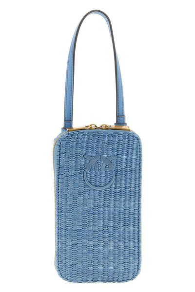 braided raffia smartphone holder