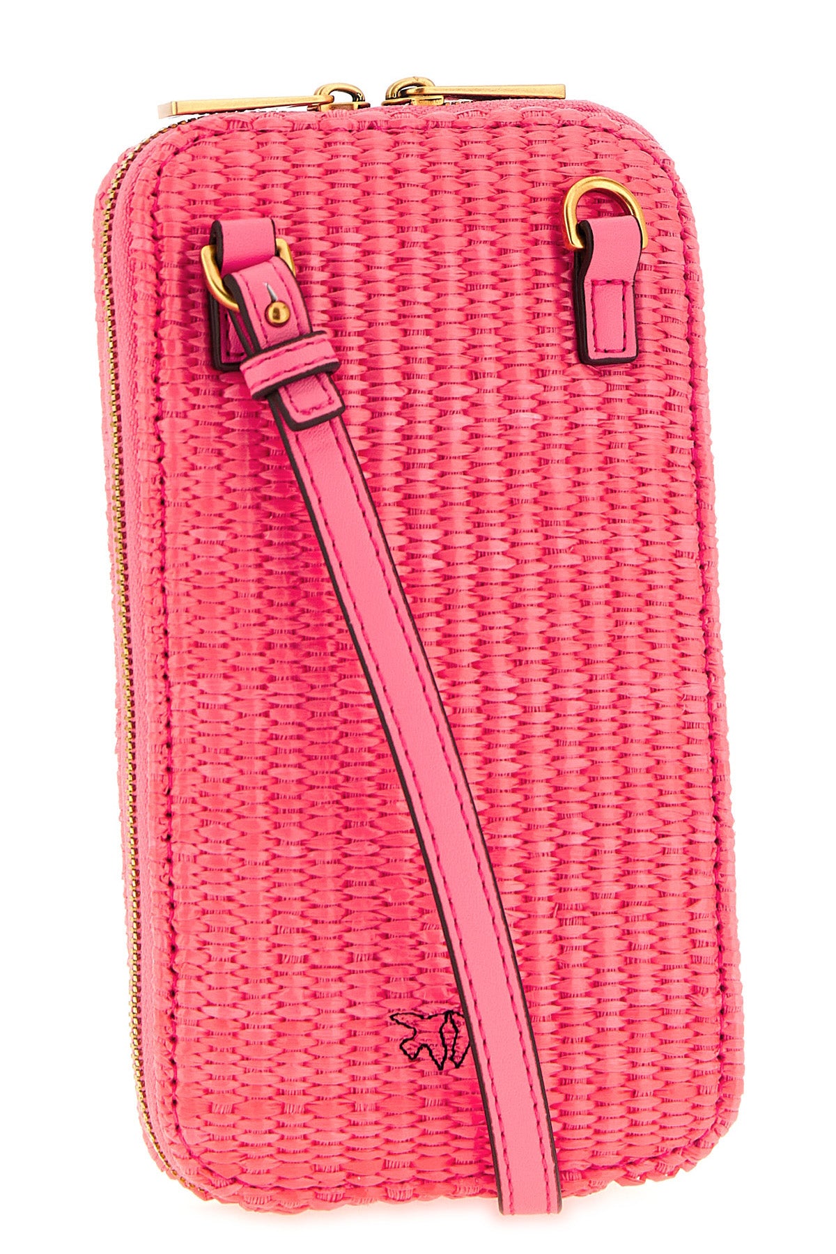 braided raffia smartphone holder