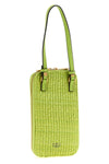 braided raffia smartphone holder