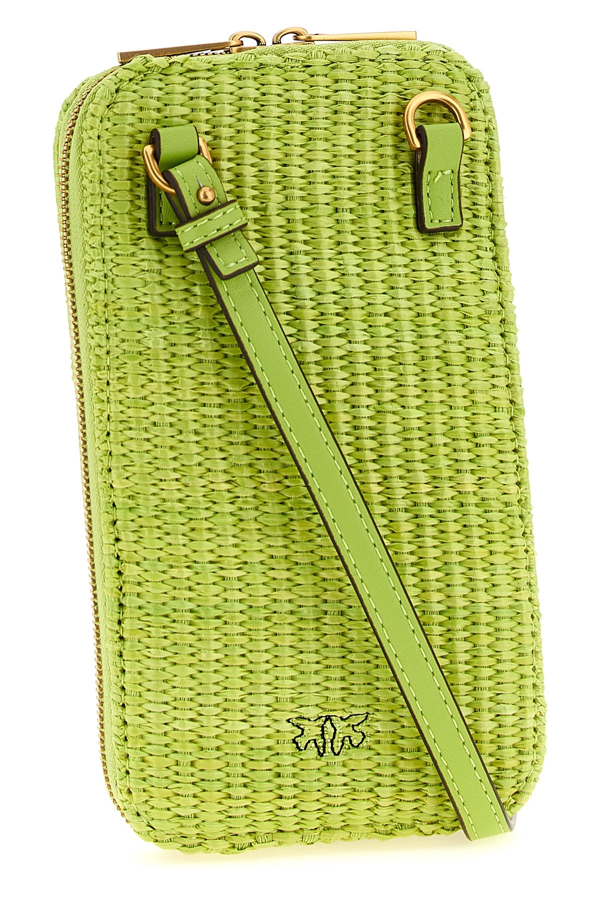 braided raffia smartphone holder