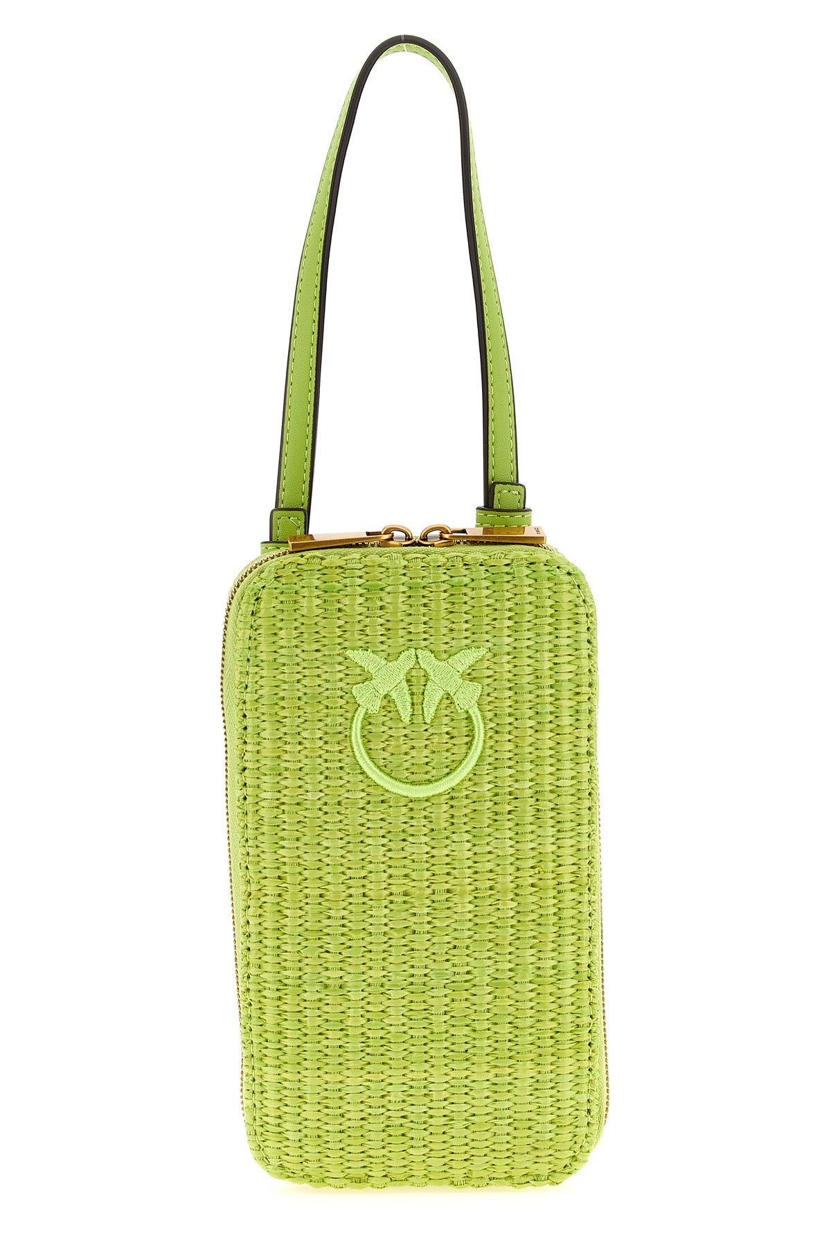 braided raffia smartphone holder