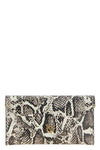 the pinko mini clutch bag is made of fine calf leather