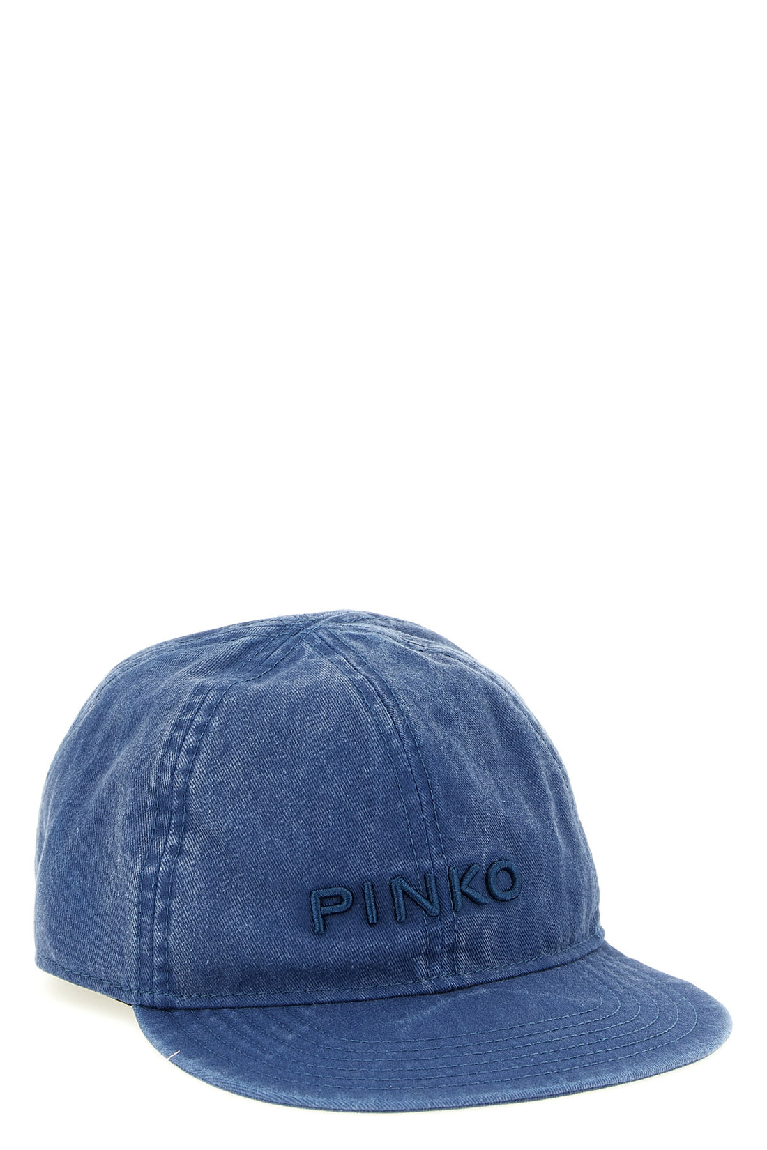 PINKO OS balletto pigmented washed cotton cap