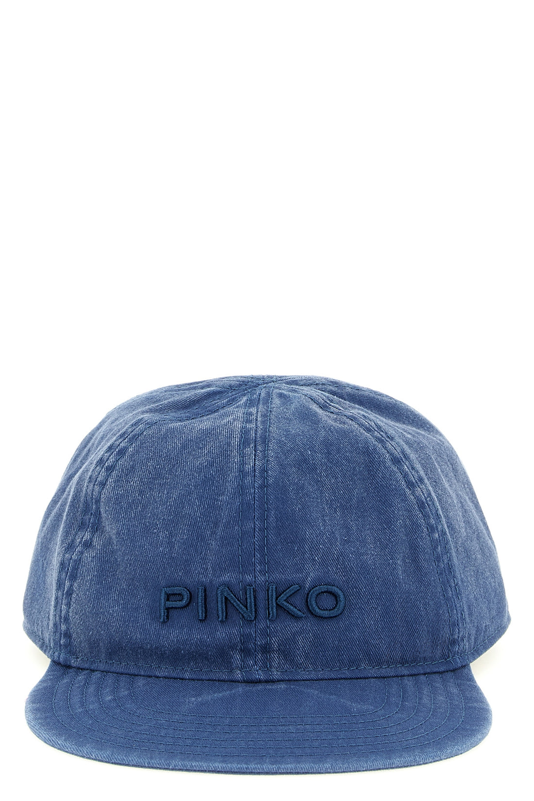 PINKO OS balletto pigmented washed cotton cap
