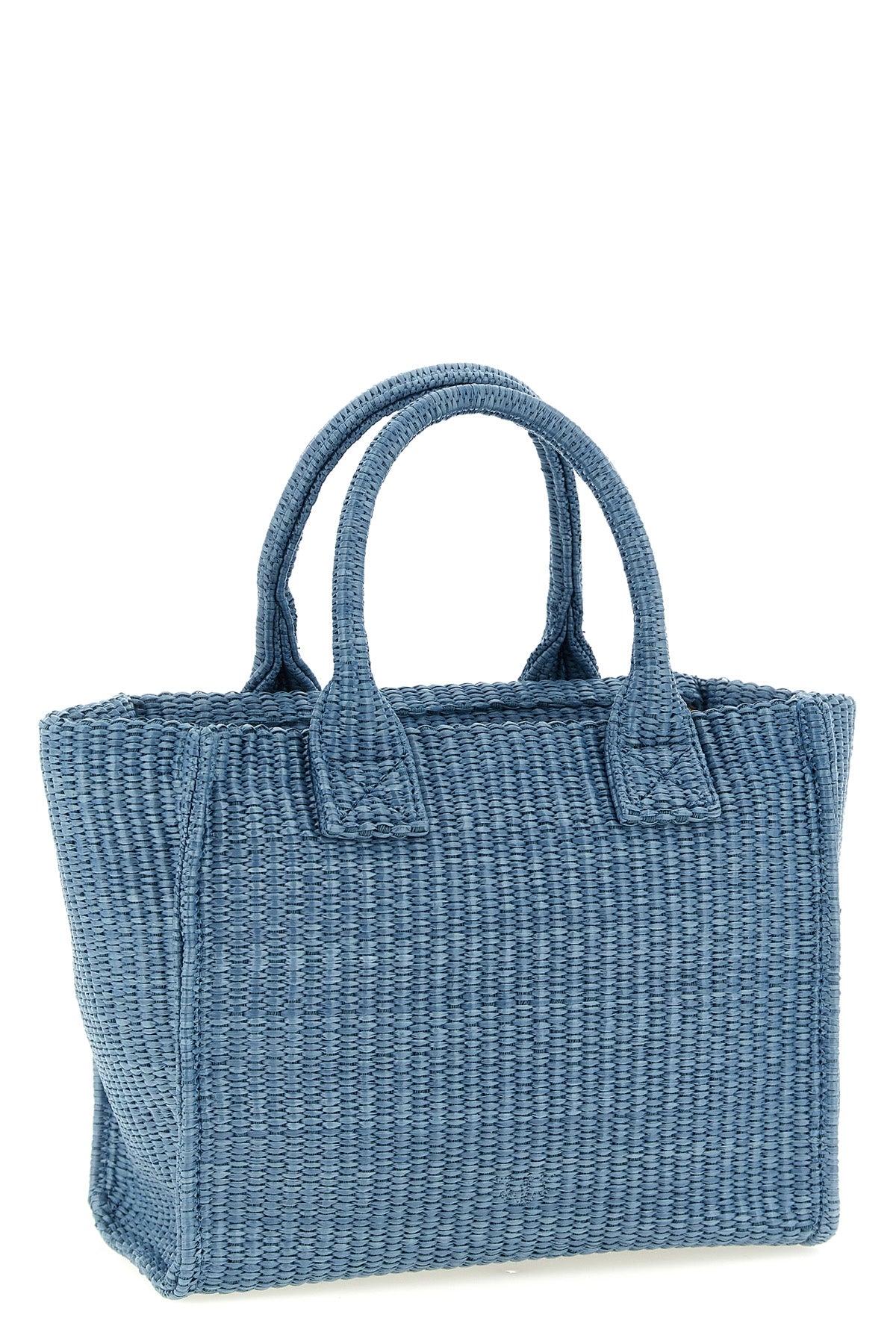 beach mini shopping bag in woven raffia