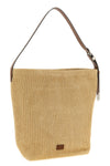 raged raffia bucket