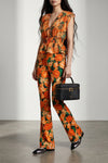 arcore all-over flamed voile top