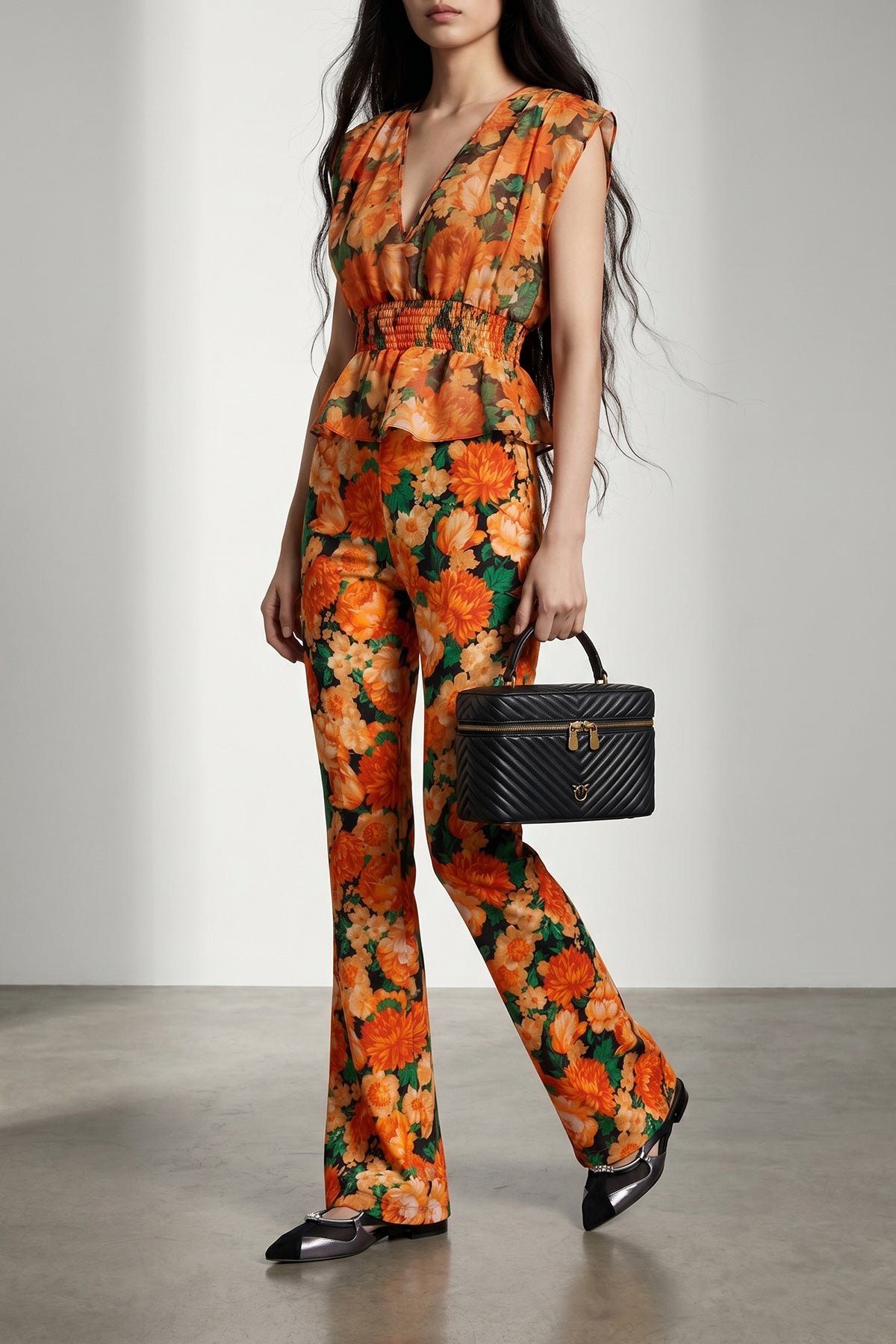 arese pants in washed viscose canvas