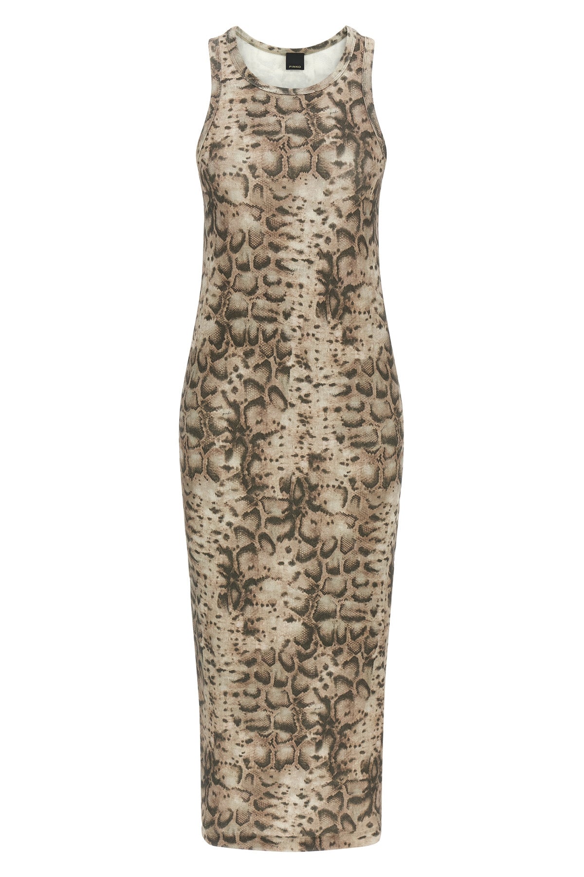 long novoli dress in stretch cotton