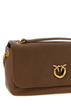 the pinko shoulder bag is distinguished by a soft silhouette made of fine lambsk