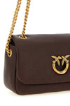 the pinko shoulder bag stands out for its soft but structured silhouette