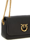 the pinko love bag shoulder bag stands out for its structured silhouette in fine