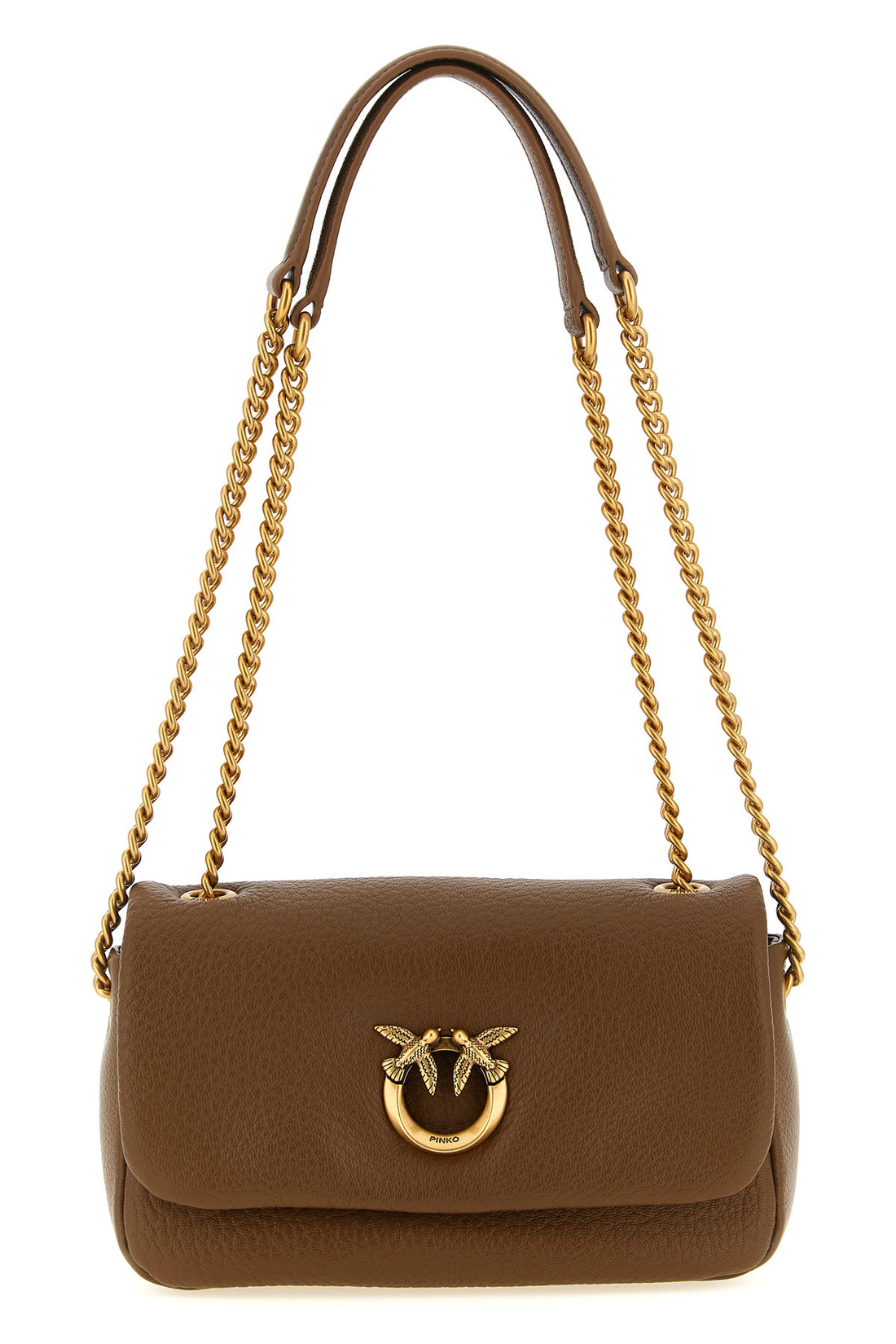 PINKO OS the pinko shoulder bag embodies everyday elegance through a soft and unstructure