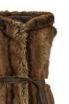 the galearis vest by pinko redefines the concept of sleeveless outerwear through