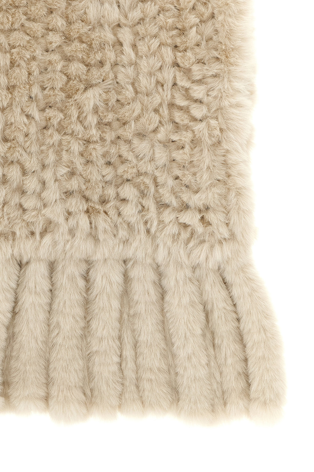 PINKO OS the pinko scarf has a voluminous design defined by a plush texture